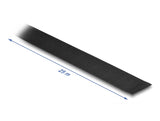 Delock Gewebeband 25 m x 25 mm reißfest selbstklebend schwarz