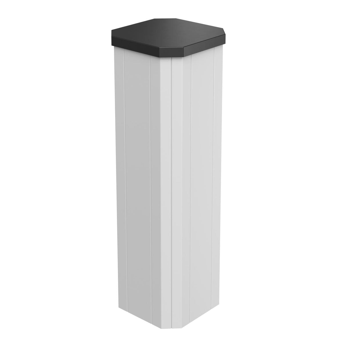 BETTERMANN Installationssäule ST 680mm ISSHS4LGR quadrat viers schraub lgr