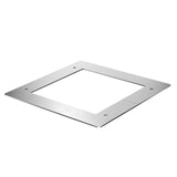 BETTERMANN Rosette ST hfr alu RAL9006 DBP130130WA