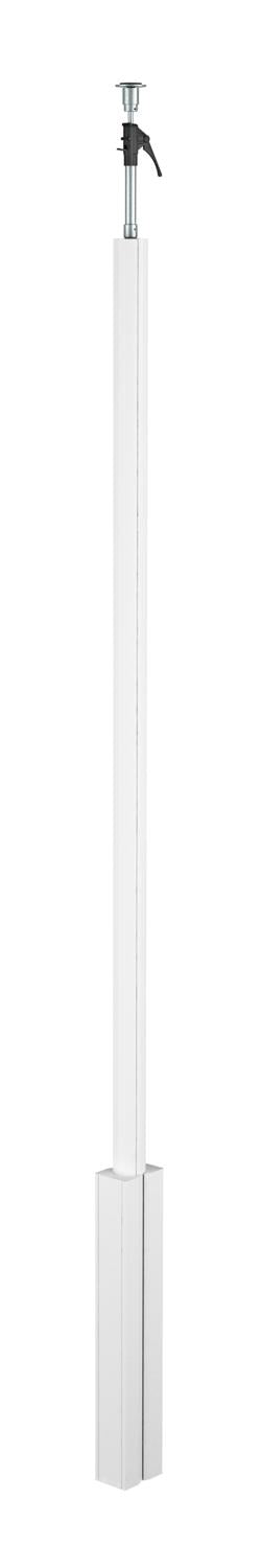 BETTERMANN Installationssäule Alu eins ISS140100RRW 3300-3500mm rechteck rws