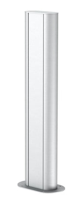 BETTERMANN Installationssäule Alu 675mm ISSOGHS70140EL oval eins Standfuß natur