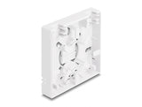 Delock LWL Anschlussdose zur Wandmontage für 2 x SC Simplex oder LC Duplex weiß