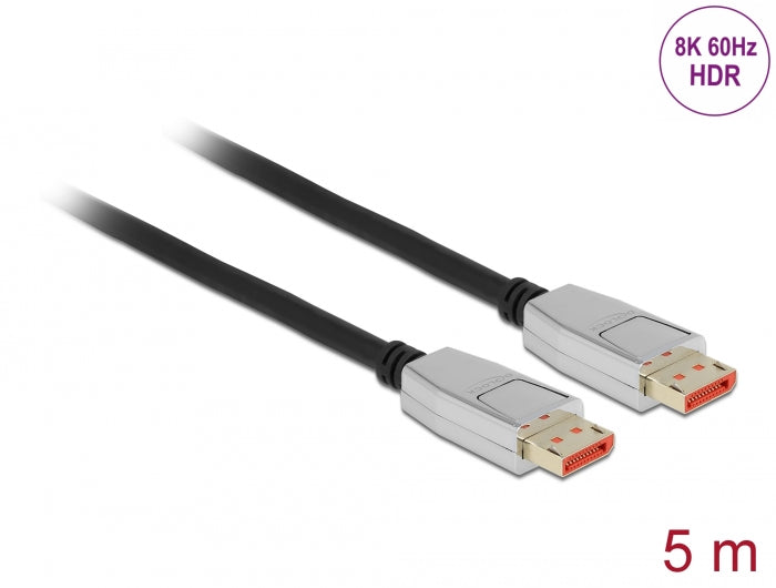 Delock DisplayPort Kabel 8K 60 Hz 5 m