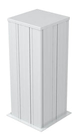 BETTERMANN Installationssäule Alu 564mm ISSHS6EL quadrat viers schraub natur