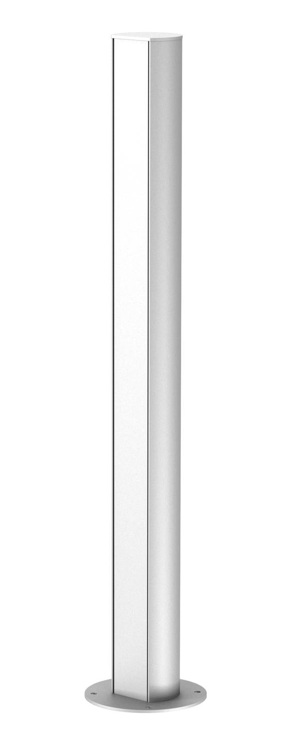 BETTERMANN Installationssäule Alu 670mm ISSRHSM45EL rnd eins schraub natur