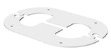 BETTERMANN Rosette ST rws RAL9010 ISSTDB70140RW