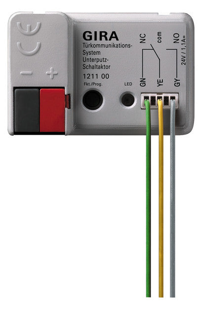 GIRA Schaltaktor UP TE 1f 1,6A 38,4W 24V 121100