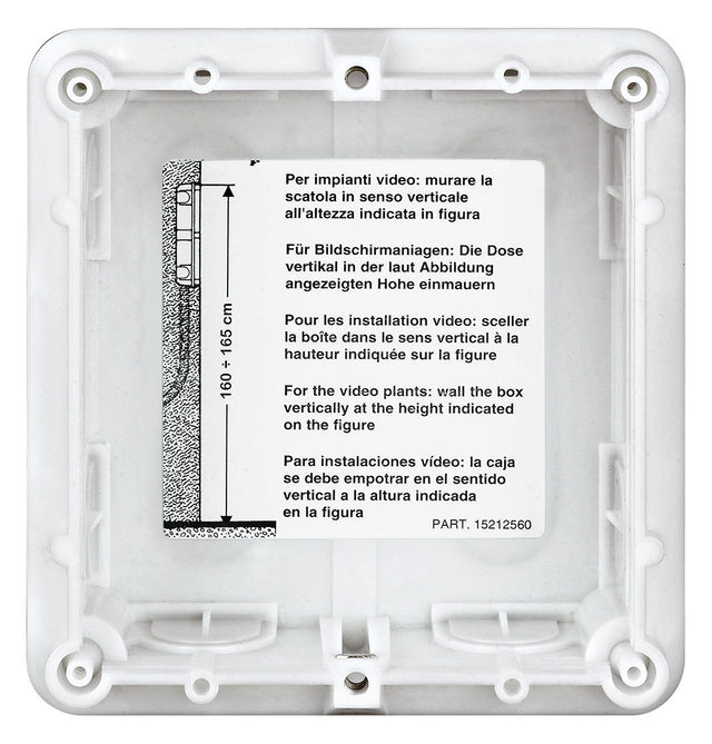 LEGRAND UP-Kasten 117x123x45mm Bticino 350010