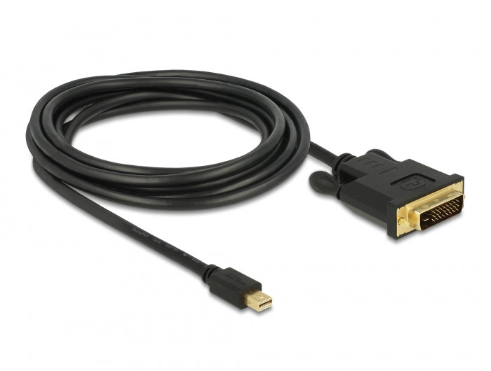 Delock Kabel mini DisplayPort 1.1 Stecker > DVI 24+1 Stecker 3 m