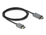 Delock Aktives DisplayPort 1.4 zu HDMI Kabel 4K 60 Hz (HDR) 2 m