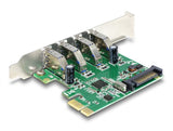 Delock PCI Express x1 Karte zu 4 x extern USB Typ-A Buchse USB 5 Gbps