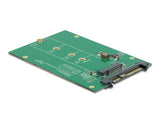 Delock Konverter U.2 SFF-8639 > M.2 NVMe Key M