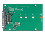 Delock Konverter U.2 SFF-8639 > M.2 NVMe Key M