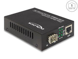 Delock Medienkonverter 10/100/1000Base-T zu SFP