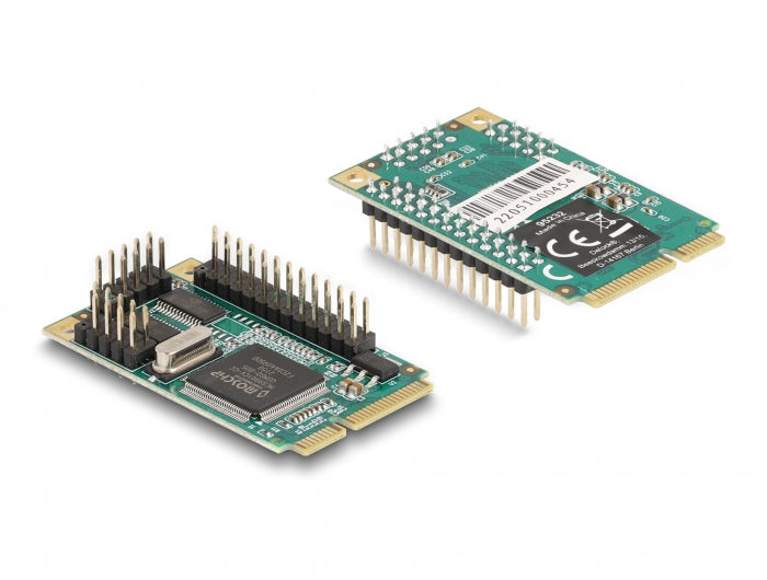 Delock Mini PCIe I/O PCIe full size 2 x Seriell RS-232, 1 x Parallel