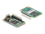 Delock Mini PCIe I/O PCIe full size 2 x Seriell RS-232, 1 x Parallel