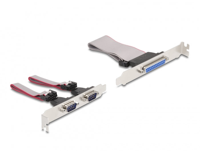 Delock Mini PCIe I/O PCIe full size 2 x Seriell RS-232, 1 x Parallel