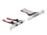 Delock Mini PCIe I/O PCIe full size 2 x Seriell RS-232, 1 x Parallel