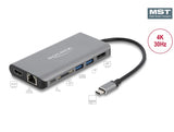 Delock USB Type-C™ Dockingstation 4K - HDMI / DP / USB / SD / LAN / PD 3.0