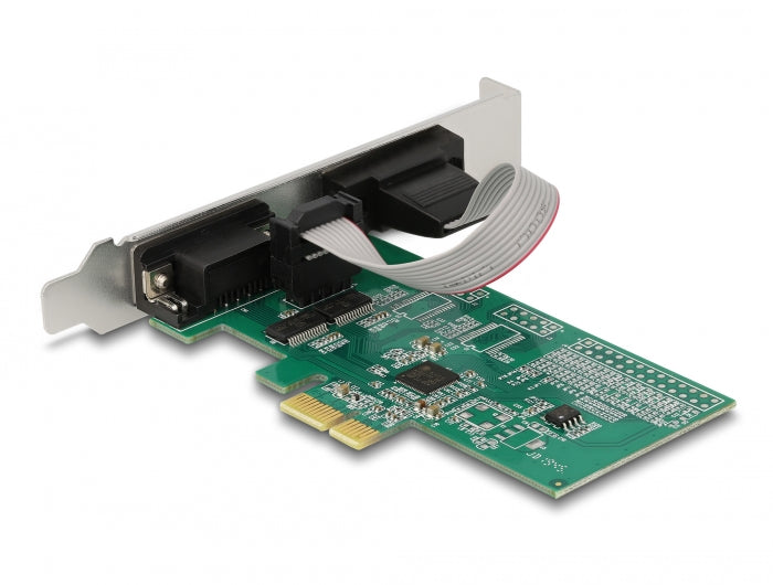 Delock PCI Express x1 Karte zu 2 x Seriell RS-232