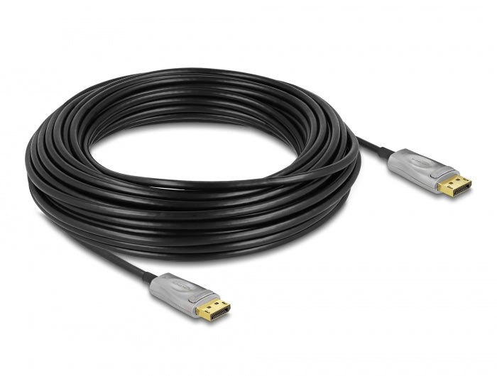 Delock Aktives Optisches Kabel DisplayPort 1.4 8K 20 m
