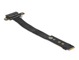 Delock M.2 Key M zu PCIe x4 NVMe Adapter mit 20 cm Kabel