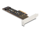 Delock PCI Express x4 Karte zu 1 x intern NVMe M.2 Key M 110 mm - Low Profile Formfaktor