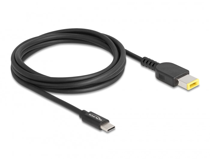 Delock Notebook Ladekabel USB Type-C™ Stecker zu Lenovo 11,0 x 4,5 mm Stecker