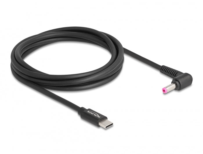 Delock Notebook Ladekabel USB Type-C™ Stecker zu HP 4,8 x 1,7 mm Stecker