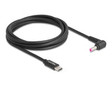 Delock Notebook Ladekabel USB Type-C™ Stecker zu HP 4,8 x 1,7 mm Stecker