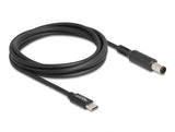 Delock Notebook Ladekabel USB Type-C™ Stecker zu Dell 7,4 x 5,0 mm Stecker