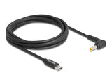Delock Notebook Ladekabel USB Type-C™ Stecker zu Samsung 5,5 x 3,0 mm Stecker