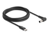 Delock Notebook Ladekabel USB Type-C™ Stecker zu Sony 6,0 x 4,3 mm Stecker