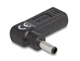 Delock Adapter für Notebook Ladekabel USB Type-C™ Buchse zu Dell 4,5 x 3,0 mm Stecker 90° gewinkelt