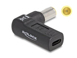Delock Adapter für Notebook Ladekabel USB Type-C™ Buchse zu IBM 7,9 x 5,5 mm Stecker 90° gewinkelt