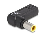 Delock Adapter für Notebook Ladekabel USB Type-C™ Buchse zu IBM 7,9 x 5,5 mm Stecker 90° gewinkelt