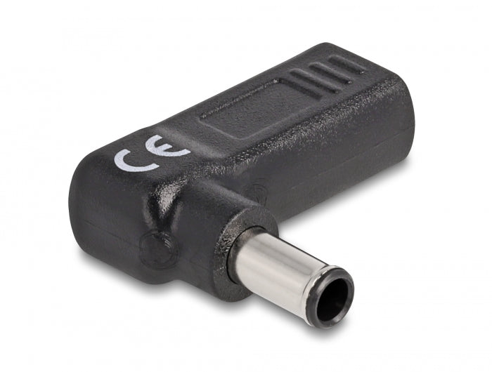 Delock Adapter für Notebook Ladekabel USB Type-C™ Buchse zu Sony 6,0 x 4,3 mm Stecker 90° gewinkelt