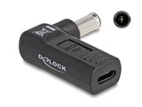 Delock Adapter für Notebook Ladekabel USB Type-C™ Buchse zu Sony 6,0 x 4,3 mm Stecker 90° gewinkelt