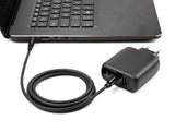Delock Notebook Ladekabel USB Type-C™ Stecker zu HP 4,8 x 1,7 mm Stecker