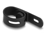 Delock Softbinder flexibel wiederverwendbar Set 10 Stück schwarz / weiß