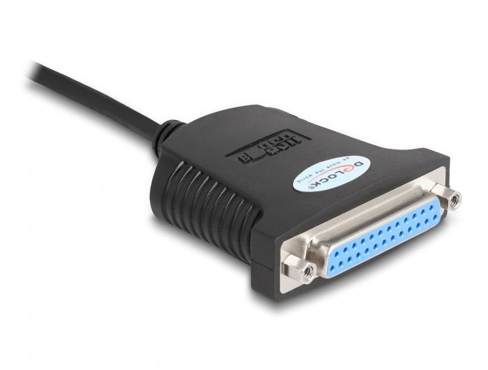 Delock Adapter USB 1.1 Stecker > 1 x Parallel DB25 Buchse