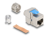 Delock Keystone Modul RJ45 Buchse zu LSA Cat.8.1 werkzeugfrei