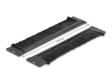 Delock Bürstenleiste universell 350 x 55 mm schwarz