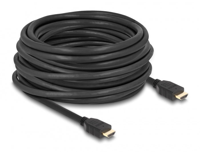 Delock High Speed HDMI Kabel 48 Gbps 8K 60 Hz schwarz 12 m