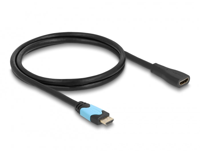 Delock High Speed HDMI Verlängerungskabel 48 Gbps 8K 60 Hz 1 m