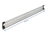 Delock Hutschiene 35 x 7,5 mm (19") Aluminium