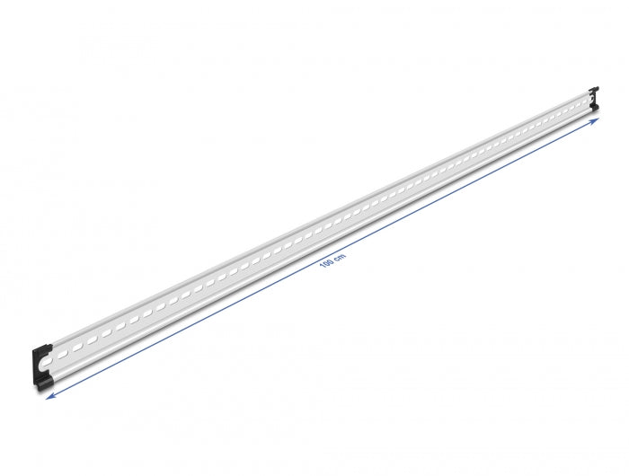 Delock Hutschiene 35 x 7,5 mm (100 cm) Aluminium
