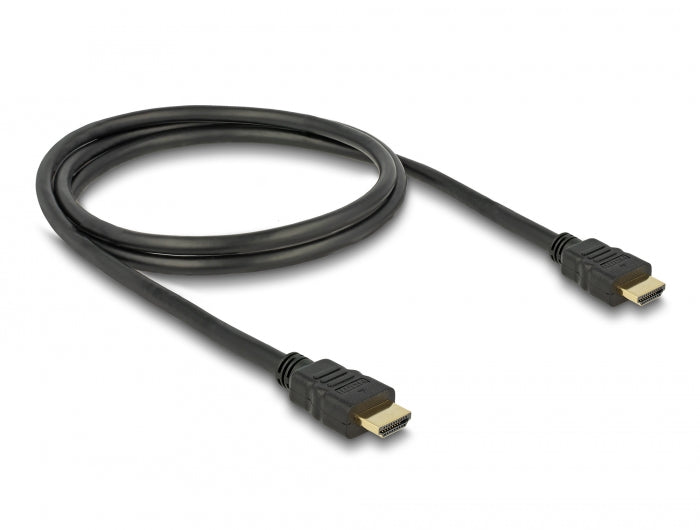 Delock Kabel High Speed HDMI mit Ethernet – HDMI A Stecker > HDMI A Stecker 4K 1,0 m