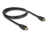 Delock Kabel High Speed HDMI mit Ethernet – HDMI A Stecker > HDMI A Stecker 4K 1,0 m