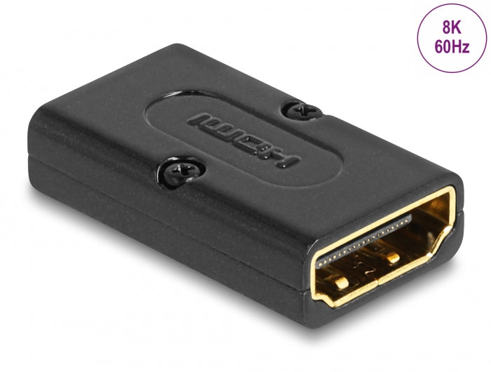 Delock HDMI Adapter Buchse zu Buchse 8K 60 Hz Metall